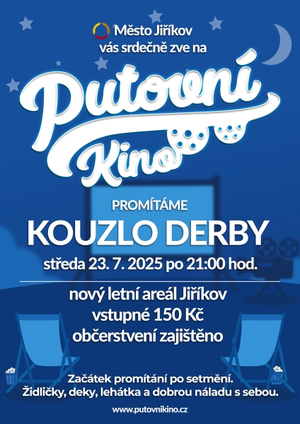 Putovní kino - KOUZLO DERBY