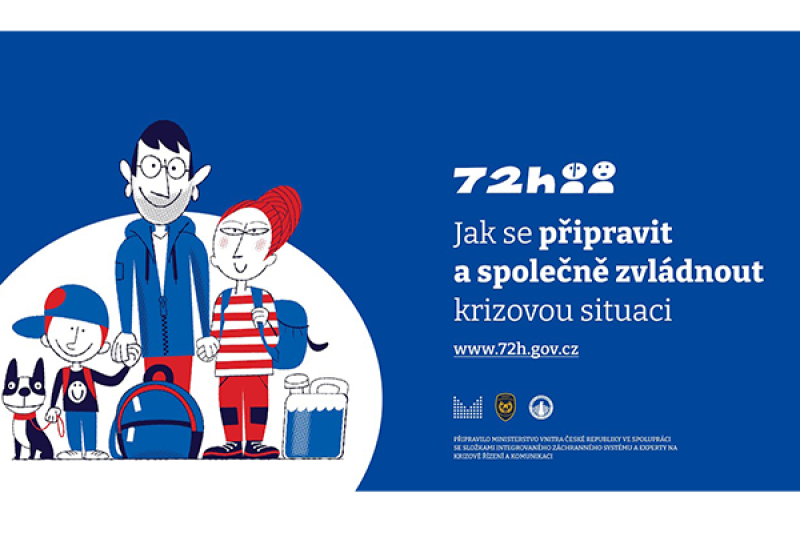 72 hodin: Jak se připravit na krizové situace a společně je zvládnout
